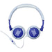 JBL JR320 | Écouteurs filaires circum-auriculaires pour enfant - JBL Safe Sound - Microphone - Bleu-SONXPLUS.com
