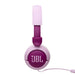 JBL JR320 | Écouteurs filaires circum-auriculaires pour enfant - JBL Safe Sound - Microphone - Mauve-SONXPLUS.com