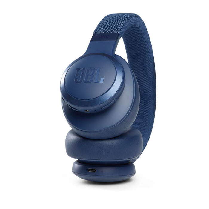 JBL Live 660NC | Écouteurs sans fil circum-auriculaires - Bluetooth - Annulation active du bruit - Connexion multipoint - Bleu-SONXPLUS.com