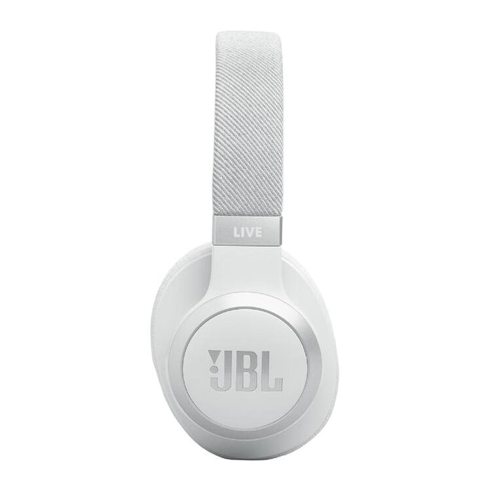 JBL Live 770NC | Écouteurs circum-auriculaires - Sans fil - Bluetooth - Blanc-SONXPLUS.com