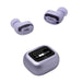 JBL Live Buds 3 | Écouteurs intra-auriculaires - Écran tactile LED 1,45" - Bluetooth - Mauve-SONXPLUS.com