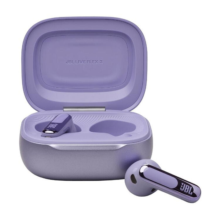 JBL Live Flex 3 | Écouteurs intra-auriculaire - Sans fil - Réduction de bruit - Écran tactile 1,45" - Mauve-SONXPLUS.com