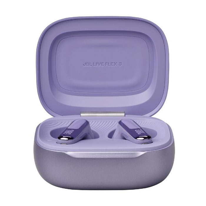 JBL Live Flex 3 | Écouteurs intra-auriculaire - Sans fil - Réduction de bruit - Écran tactile 1,45" - Mauve-SONXPLUS.com