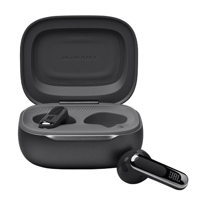 JBL Live Flex 3 | Écouteurs intra-auriculaire - Sans fil - Réduction de bruit - Écran tactile 1,45" - Noir-SONXPLUS.com