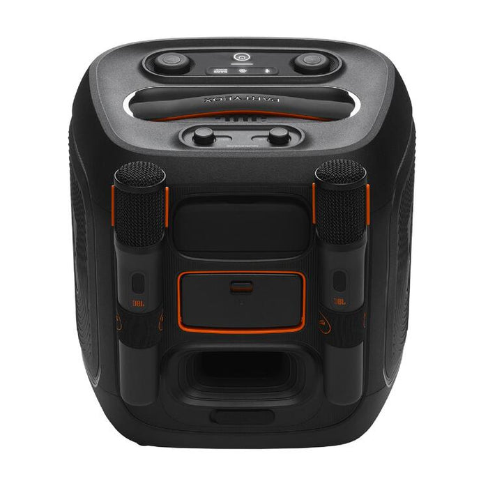 JBL PartyBox Encore 2 | Haut-parleur portatif - Sans fil - Bluetooth - 100 W - 2 Microphones inclus - Noir-SONXPLUS.com