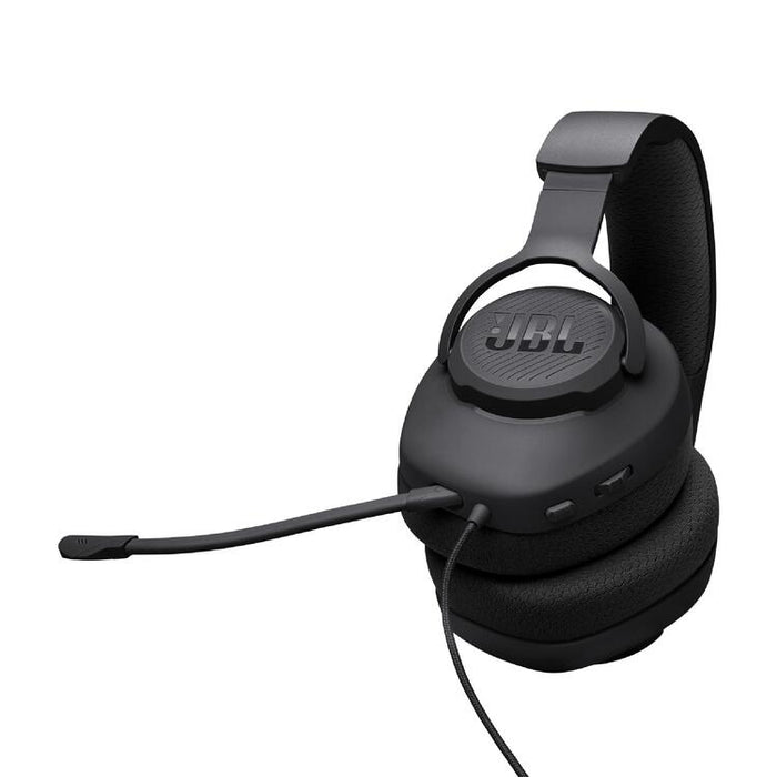 JBL Quantum 100 M2 | Casque de jeu filaire circum-auriculaire - Compatible avec toutes les plateformes - Noir-SONXPLUS.com