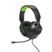 JBL Quantum 100X | Casque de jeu filaire circum-auriculaire - Pour Console X-box - Noir/Vert-SONXPLUS.com