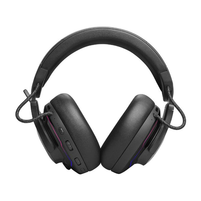 JBL Quantum 910 | Casque de jeu Pro circum-auriculaire - Sans Fil - Éclairage RGB - Réduction de bruit - Noir-SONXPLUS.com