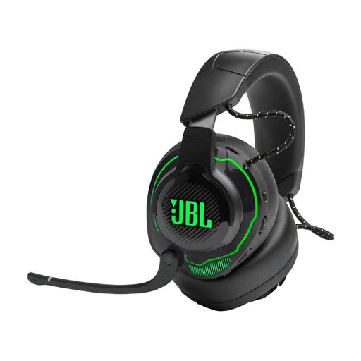 JBL Quantum 910X | Casque de jeu Pro circum-auriculaire - Sans Fil - Pour Console X-box - Éclairage RGB - Réduction de bruit - Noir/Vert-SONXPLUS.com