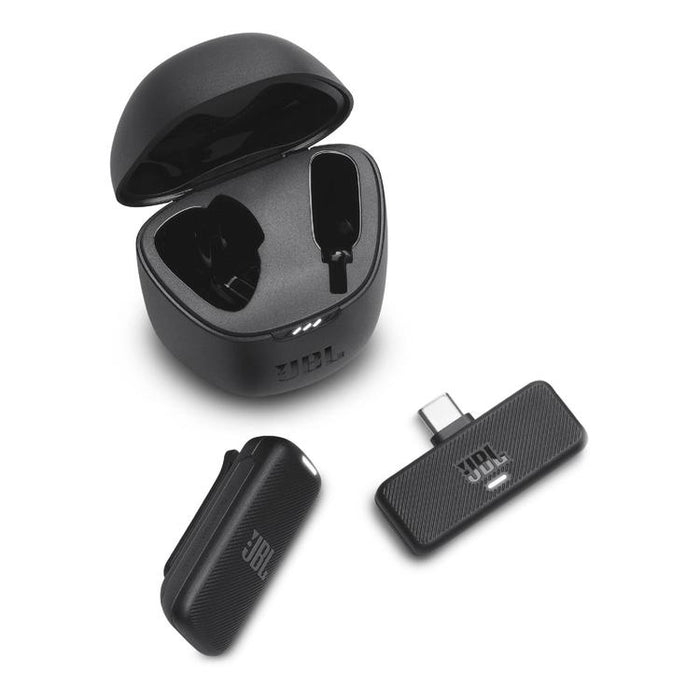 JBL Quantum Stream Wireless | Microphone sans fil à clip - 24 Heures d'autonomie totale - Noir-SONXPLUS.com