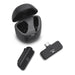 JBL Quantum Stream Wireless | Microphone sans fil à clip - 24 Heures d'autonomie totale - Noir-SONXPLUS.com
