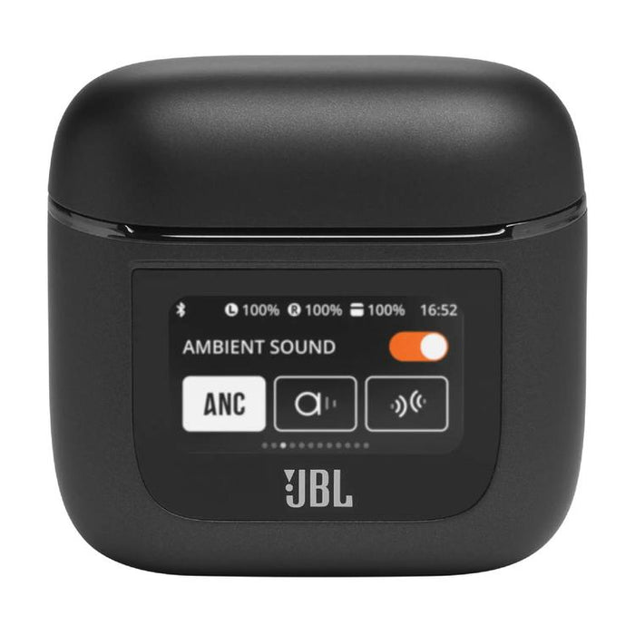 JBL TOUR PRO 2 | Écouteurs intra-auriculaires - Sans fil - Bluetooth - True ANC - 6 microphones - Étui intelligent - Noir