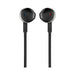 JBL Tune 205 | Écouteurs filaire intra-auriculaires - JBL Pure Bass - Microphone - Noir-SONXPLUS.com