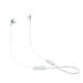 JBL Tune 215BT | Écouteurs sans fil intra-auriculaires - Bluetooth 5.0 - Son JBL Pure Bass - Connexion multi-source - Blanc-SONXPLUS.com