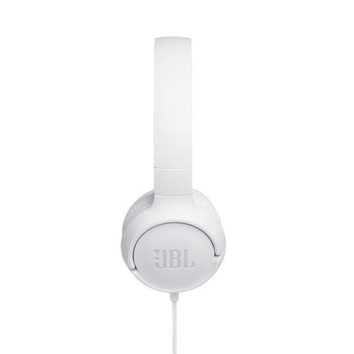 JBL Tune 500 | Écouteurs filaire supra-auriculaires - Blanc-SONXPLUS.com