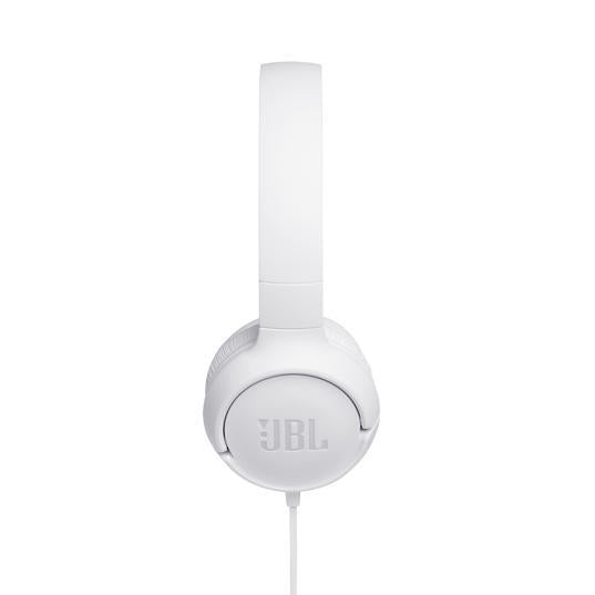 JBL Tune 500 | Écouteurs filaire supra-auriculaires - Blanc-SONXPLUS.com