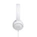 JBL Tune 500 | Écouteurs filaire supra-auriculaires - Blanc-SONXPLUS.com
