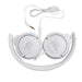 JBL Tune 500 | Écouteurs filaire supra-auriculaires - Blanc-SONXPLUS.com