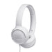 JBL Tune 500 | Écouteurs filaire supra-auriculaires - Blanc-SONXPLUS.com