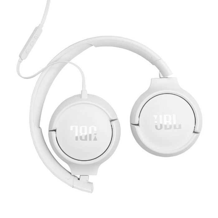 JBL Tune 520C | Écouteurs Supra-auriculaires - USB-C - Bluetooth - Blanc-SONXPLUS.com