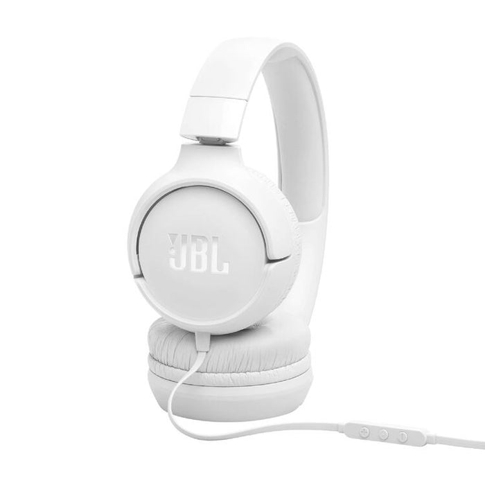 JBL Tune 520C | Écouteurs Supra-auriculaires - USB-C - Bluetooth - Blanc-SONXPLUS.com