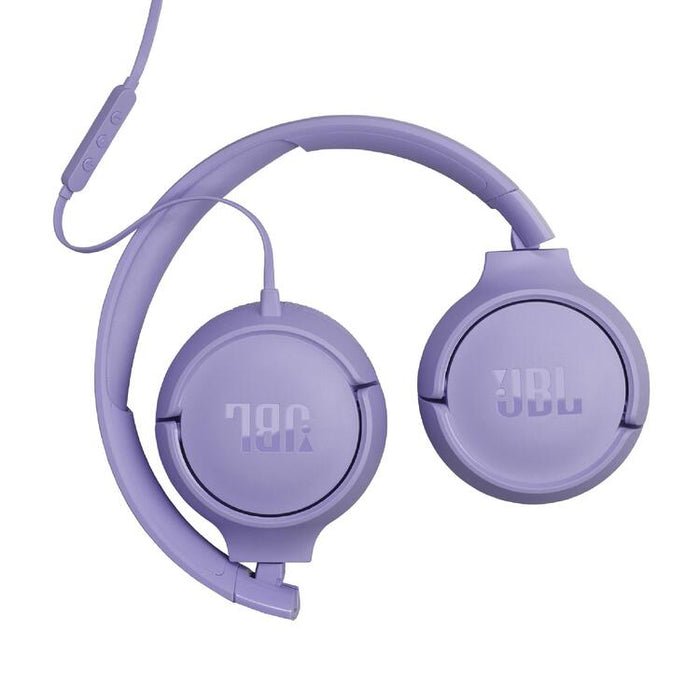JBL Tune 520C | Écouteurs Supra-auriculaires - USB-C - Bluetooth - Mauve-SONXPLUS.com