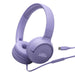 JBL Tune 520C | Écouteurs Supra-auriculaires - USB-C - Bluetooth - Mauve-SONXPLUS.com