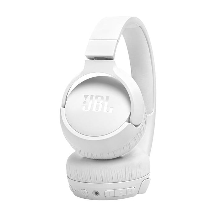 JBL Tune 670NC | Écouteurs circum-auriculaires sans fil - Bluetooth - Annulation active du bruit - Fast Pair - Blanc-SONXPLUS.com