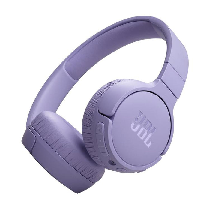 JBL Tune 670NC | Écouteurs circum-auriculaires sans fil - Bluetooth - Annulation active du bruit - Fast Pair - Mauve-SONXPLUS.com