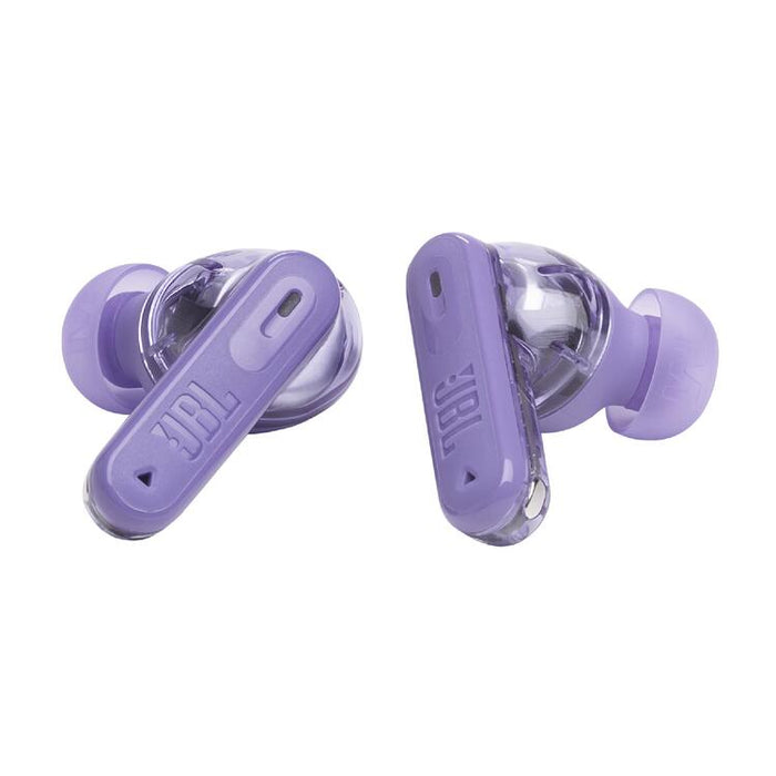 JBL Tune Beam 2 | Écouteurs intra-auriculaires - 100% Sans fil - Bluetooth - Smart Ambient - 6 Microphones - Mauve Fantôme-SONXPLUS.com