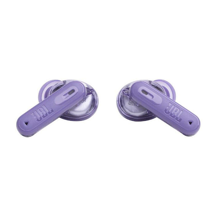 JBL Tune Beam 2 | Écouteurs intra-auriculaires - 100% Sans fil - Bluetooth - Smart Ambient - 6 Microphones - Mauve Fantôme-SONXPLUS.com