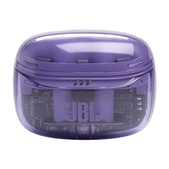 JBL Tune Beam 2 | Écouteurs intra-auriculaires - 100% Sans fil - Bluetooth - Smart Ambient - 6 Microphones - Mauve Fantôme-SONXPLUS.com