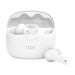 JBL Tune Beam | Écouteurs intra-auriculaires - 100% Sans fil - Bluetooth - Smart Ambient - Conception Stick-open - Blanc-SONXPLUS.com