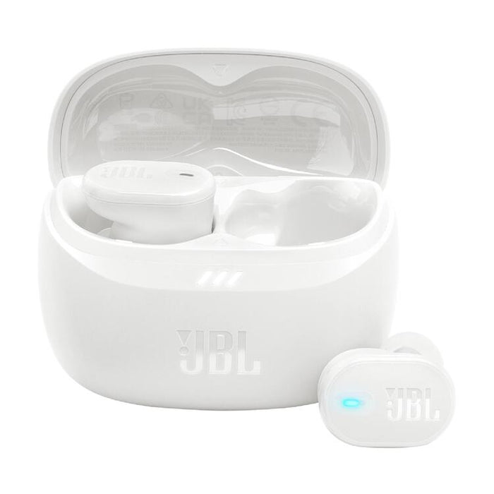 JBL Tune Buds 2 | Écouteurs intra-auriculaires - 100% - Sans fil - Bluetooth - Réduction de bruit - 6 microphones - Blanc-SONXPLUS.com