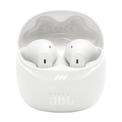 JBL Tune Flex 2 | Écouteurs intra-auriculaires - 100% Sans fil - Bluetooth - Réduction de bruit - 6 Microphones - IP54 - Blanc-SONXPLUS.com