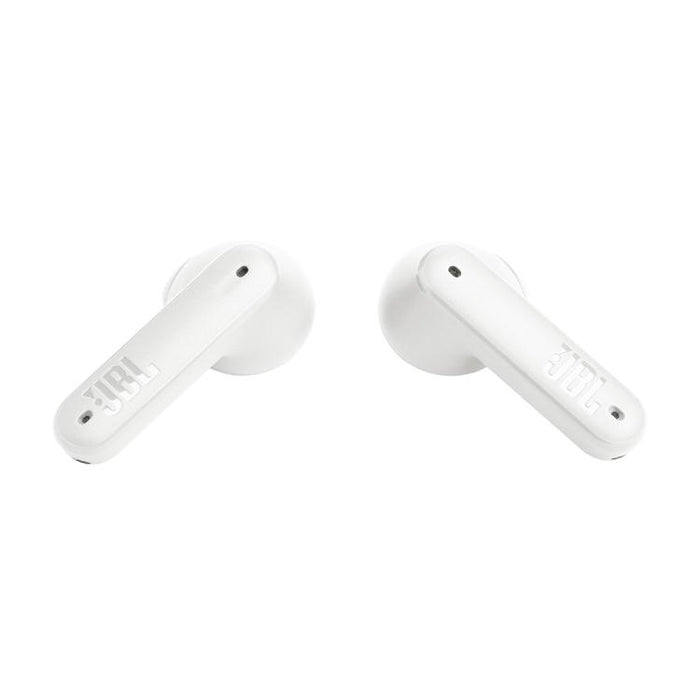 JBL Tune Flex | Écouteurs intra-auriculaires - 100% Sans fil - Bluetooth - Réduction de bruit - Conception Stick-open - IPX4 - Blanc-SONXPLUS.com