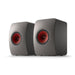 KEF LS50 META | Haut-parleurs HiFi Uni-Q 12e génération - Bass reflex 2 voies - Technologhie d'absorption Metamaterial - Gris Titane - Paire-SONXPLUS.com