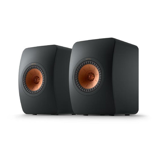 KEF LS50 META | Haut-parleurs HiFi Uni-Q 12e génération - Bass reflex 2 voies - Technologhie d'absorption Metamaterial - Noir Carbone - Paire-SONXPLUS.com