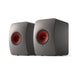 KEF LS50 WIRELESS II | Haut-parleurs HiFi Sans fil - Absorption des métamatériaux - Gris Titane - Paire-SONXPLUS.com