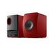 KEF LS50 WIRELESS II | Haut-parleurs HiFi Sans fil - Absorption des métamatériaux - Rouge Crimson - Paire-SONXPLUS.com
