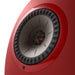 KEF LS50 WIRELESS II | Haut-parleurs HiFi Sans fil - Absorption des métamatériaux - Rouge Crimson - Paire-SONXPLUS.com