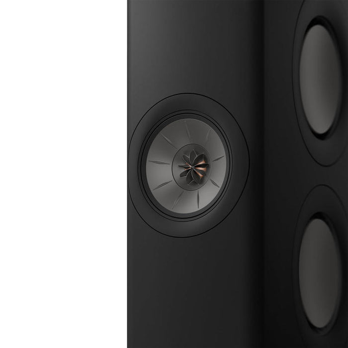 KEF LS60 WIRELESS | Haut-parleurs sur pieds HiFi sans fil - Tout-en-1 - Noir Carbonne - Paire-SONXPLUS.com