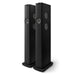 KEF LS60 WIRELESS | Haut-parleurs sur pieds HiFi sans fil - Tout-en-1 - Noir Carbonne - Paire-SONXPLUS.com