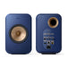 KEF LSX II | Haut-parleurs HiFi Sans fil - Compacte et versatile - Bleu Cobalt - Paire-SONXPLUS.com