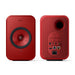KEF LSX II | Haut-parleurs HiFi Sans fil - Compacte et versatile - Rouge Lave - Paire-SONXPLUS.com