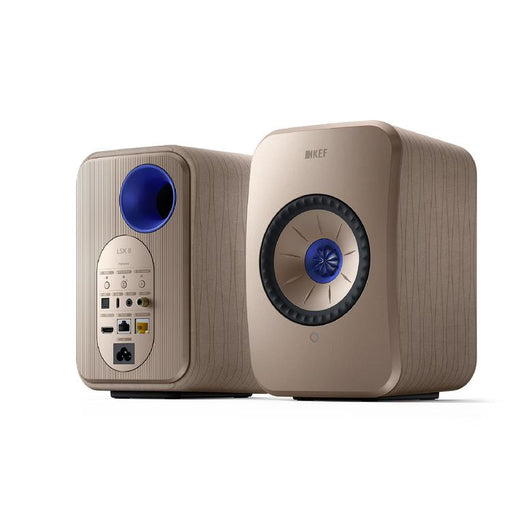 KEF LSX II | Haut-parleurs HiFi Sans fil - Compacte et versatile - SoundWave Edition - Paire-SONXPLUS.com