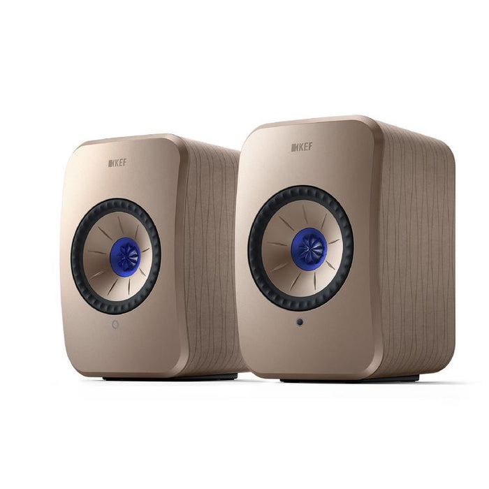 KEF LSX II | Haut-parleurs HiFi Sans fil - Compacte et versatile - SoundWave Edition - Paire-SONXPLUS.com