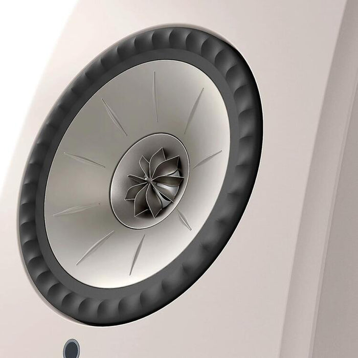 KEF LSX II LT | Haut-parleurs HiFi Sans fil - Compacte et versatile - Blanc Galet - Paire-SONXPLUS.com
