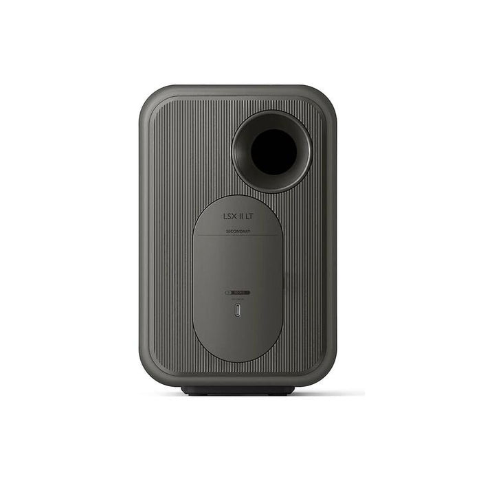KEF LSX II LT | Haut-parleurs HiFi Sans fil - Compacte et versatile - Gris Graphite - Paire-SONXPLUS.com