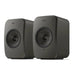 KEF LSX II LT | Haut-parleurs HiFi Sans fil - Compacte et versatile - Gris Graphite - Paire-SONXPLUS.com